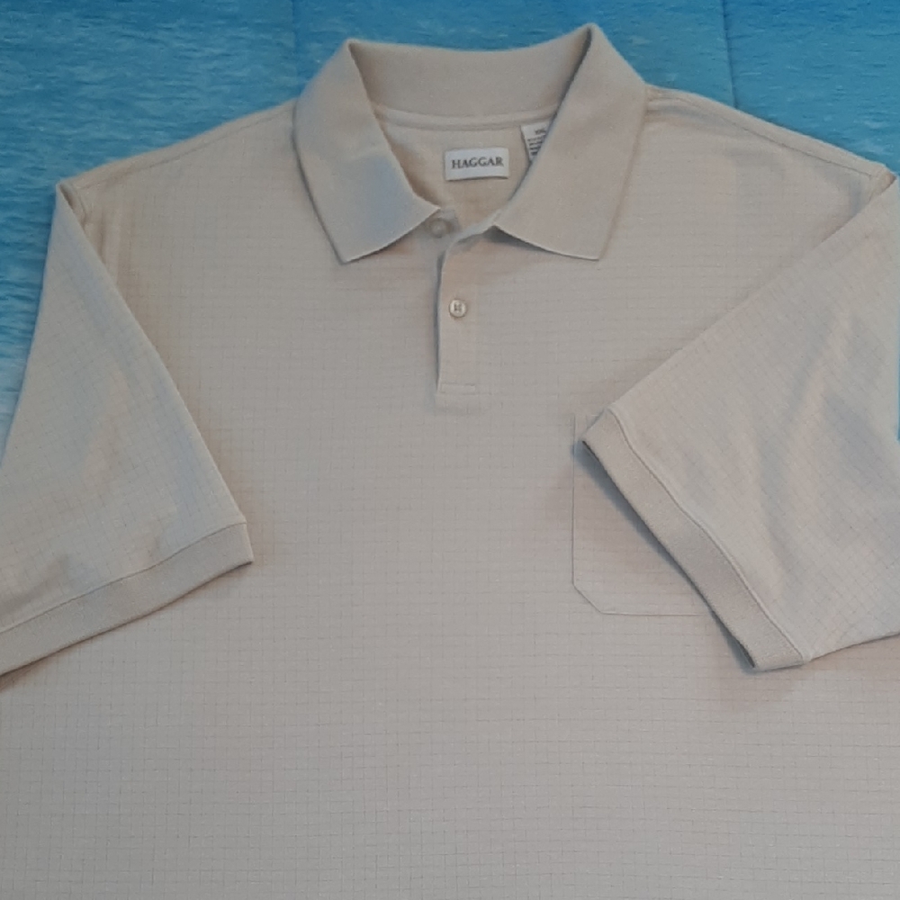 Haggar Men's XXL Short Sleeve Classic Polo Shirt Golf Casual